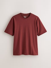 Black/Stone/Grey/Green/Red/Blue Regular Fit Essential Cotton T-Shirts 6 Pack - Image 11 of 15