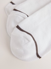 self. Ecru Ribbed Cropped Ankle Socks 3 Pack - Image 6 of 6