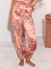 Lipsy Satin Lace Ballon Leg Pyjamas Set - Imagen 5 de 6