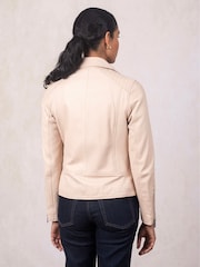 Lakeland Leather Nude Tarraby Biker Jacket - Image 2 of 6