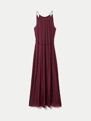 Jigsaw Red Satin Halter Dress - Image 6 of 6