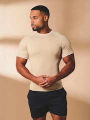 Tailored Athlete Natural Muscle Fit Fine Tipped T-Shirt - Image 1 of 6