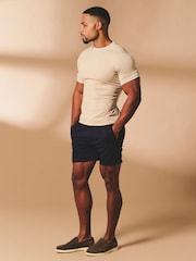 Tailored Athlete Natural Muscle Fit Fine Tipped T-Shirt - Image 2 of 6