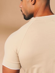 Tailored Athlete Natural Muscle Fit Fine Tipped T-Shirt - Image 5 of 6