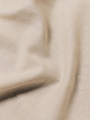 Tailored Athlete Muscle Fit Stretch Linen Blend Short Sleeve Cuban Collar Shirt - Imagen 7 de 7