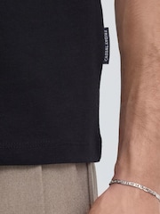 Casual Friday Black Solheim Short Sleeve Pique Polo Shirt - Image 5 of 7