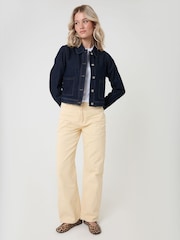 Threadbare Indigo Blue Denim Jacket with Patch Pockets - Image 3 of 4