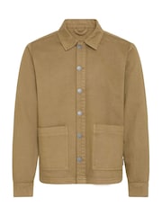 Blend Brown Mosi Button Shacket - Image 5 of 7