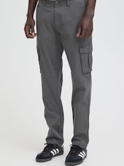 Blend Grey Morgan Cargo Trousers - Image 1 of 6