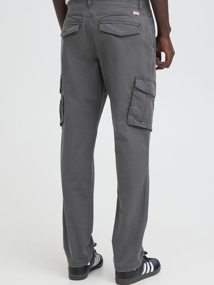 Blend Grey Morgan Cargo Trousers - Image 2 of 6
