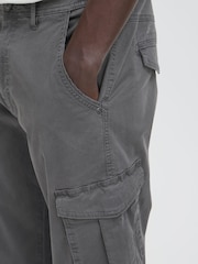 Blend Grey Morgan Cargo Trousers - Image 4 of 6