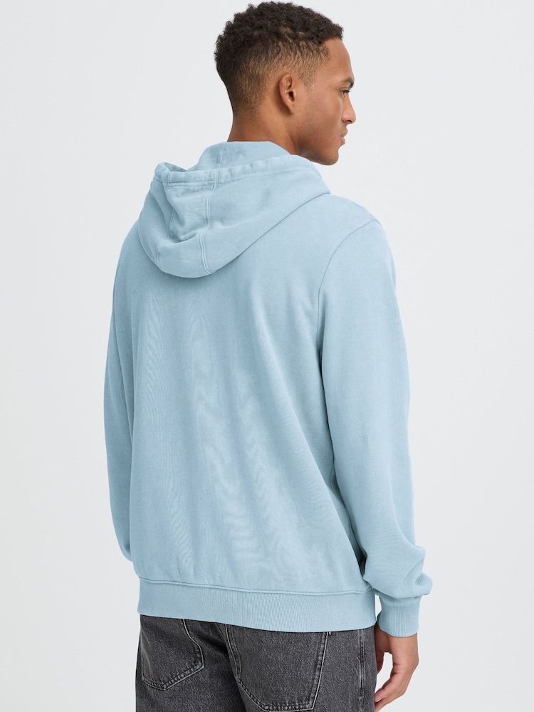 Blend Blue Factor Hooded Sweatshirt - Image 2 of 8 Blend Blue Factor Hooded Sweatshirt - Image 2 of 8