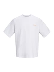 JACK & JONES White T-Shirt With Back Print - Image 6 of 8