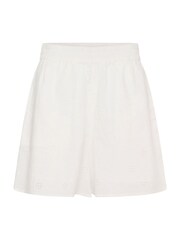 Kaffe White Embroidered Mid Rise Relaxed Shorts - Image 4 of 5