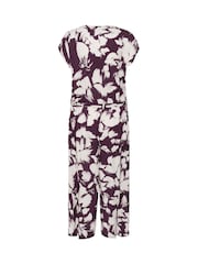 Kaffe Purple KaMira V-Neck Jumpsuit - Image 5 of 5