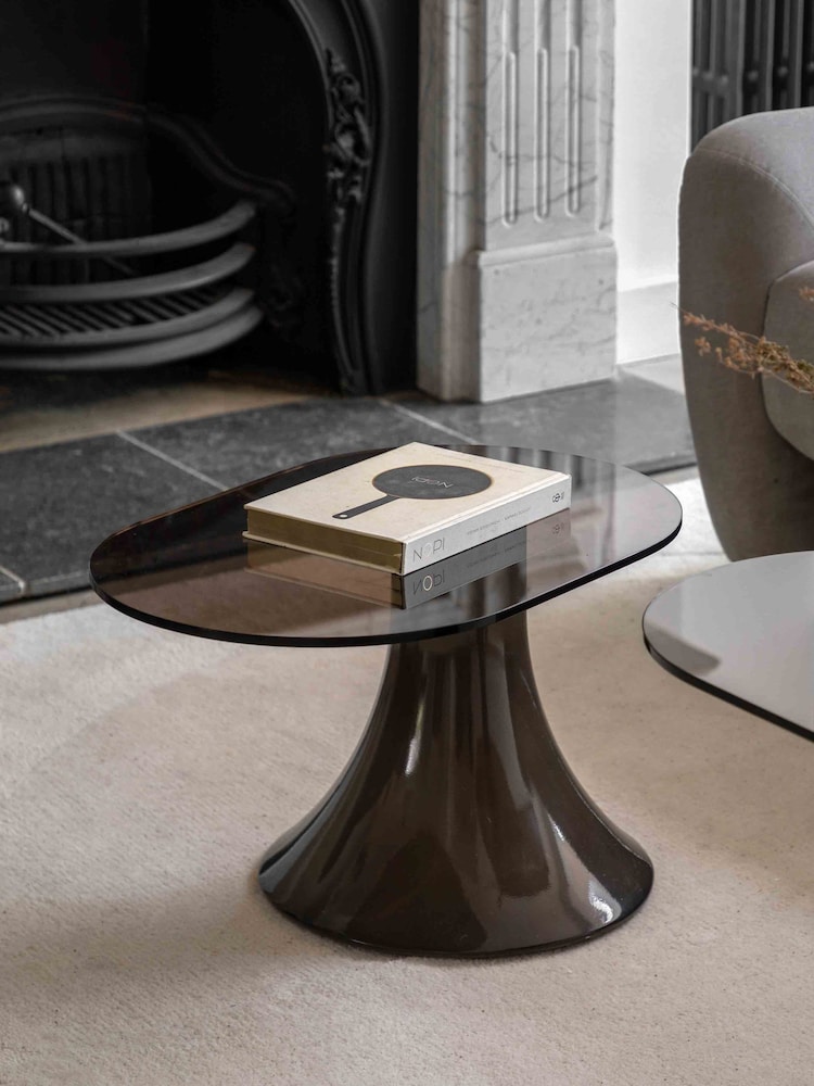 Gallery Home Brown Avalon Side Table - Image 1 of 5 Gallery Home Brown Avalon Side Table - Image 1 of 5