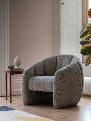Gallery Home Multicoloured Astreus Tula Monochrome Tub Chair - Image 1 of 8