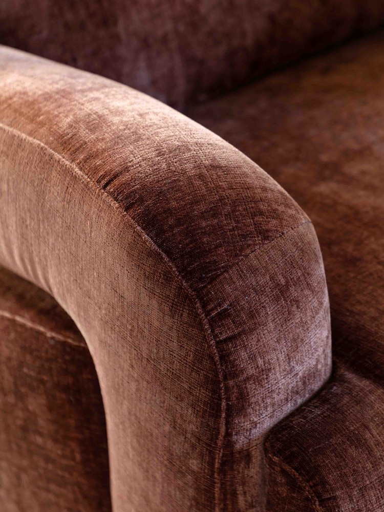 Gallery Home Red Aethelred Celine Brandy Armchair - Image 7 of 7 Gallery Home Red Aethelred Celine Brandy Armchair - Image 7 of 7