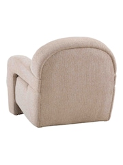 Gallery Home Beige Aethelred Mikah Wicker Armchair - Image 3 of 6
