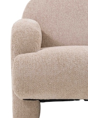 Gallery Home Beige Aethelred Mikah Wicker Armchair - Image 6 of 6