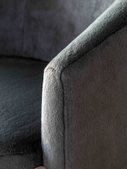 Gallery Home Natural Thracian Alaska Graphite Armchair - Image 6 of 6