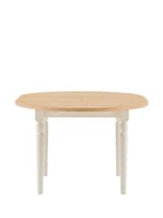 Gallery Home White Eisel Round Ext Dining Table - Image 5 of 5