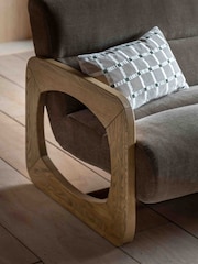 Gallery Home Natural Maverick Verona Sepia 3 Seater Sofa - Image 3 of 6