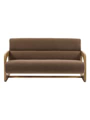 Gallery Home Natural Maverick Verona Sepia 3 Seater Sofa - Image 6 of 6