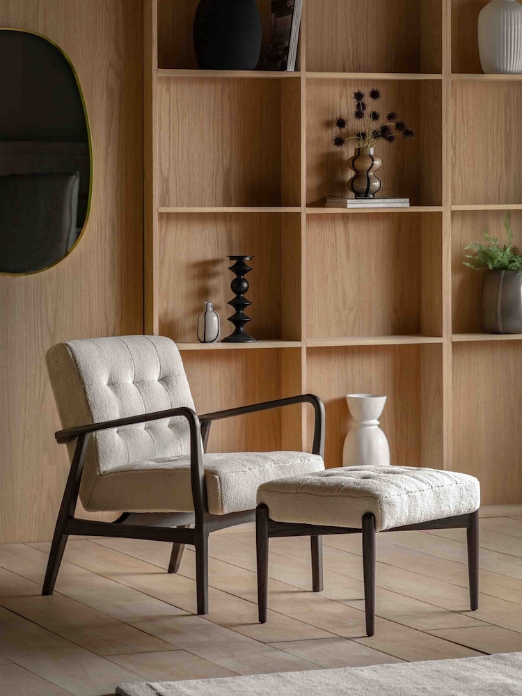 Gallery Home Brown Harkonnen Faux Sheepskin Armchair - Image 2 of 7 Gallery Home Brown Harkonnen Faux Sheepskin Armchair - Image 2 of 7