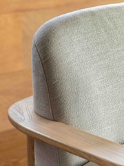 Gallery Home Natural Hesperus Willow Dusty 2 Seater Sofa - Image 4 of 6