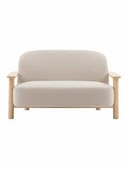 Gallery Home Natural Hesperus Willow Dusty 2 Seater Sofa - Image 5 of 6