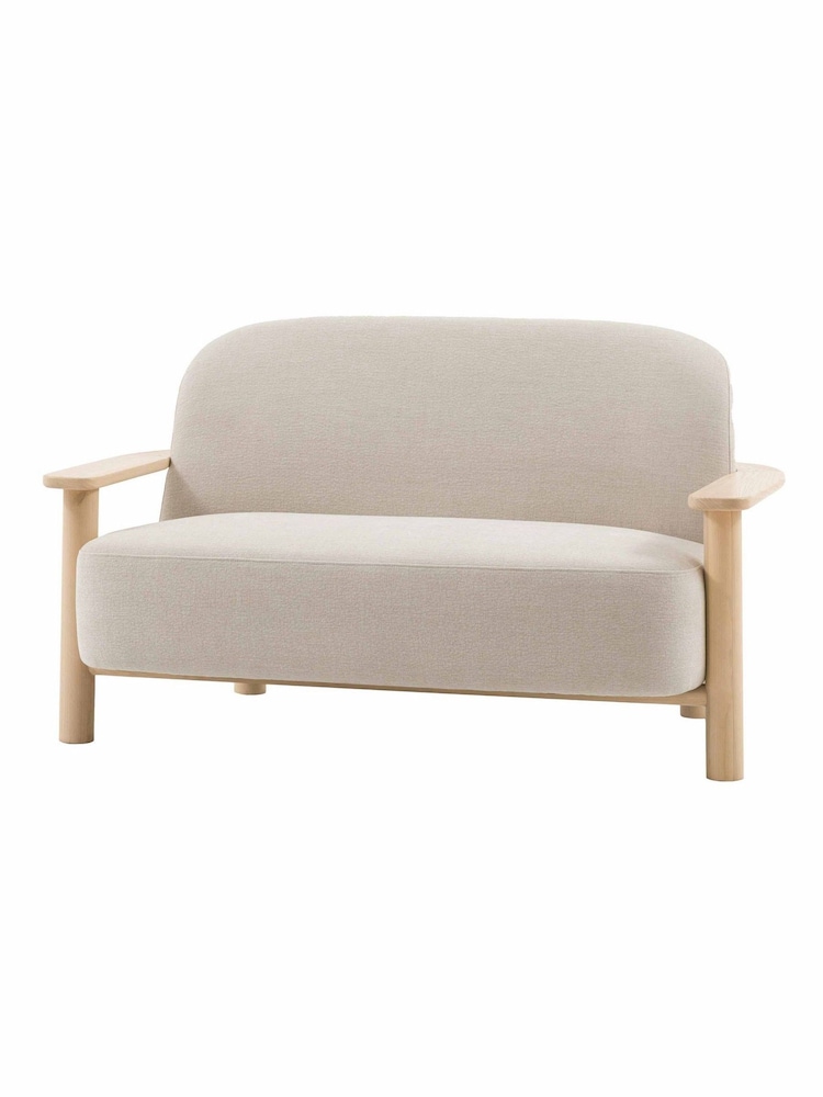 Gallery Home Natural Hesperus Willow Dusty 2 Seater Sofa - Image 6 of 6