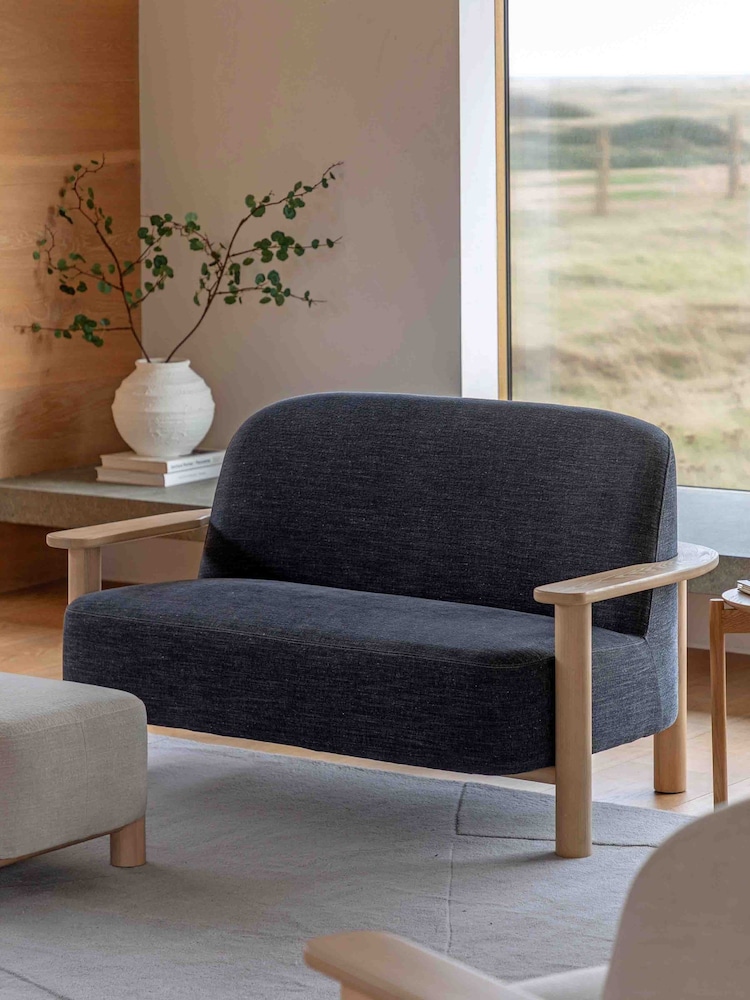 Gallery Home Natural Hesperus Willow Pacific 2 Seater Sofa - Image 1 of 6 Gallery Home Natural Hesperus Willow Pacific 2 Seater Sofa - Image 1 of 6