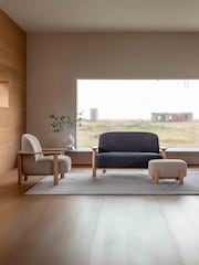 Gallery Home Natural Hesperus Willow Pacific 2 Seater Sofa - Image 2 of 6