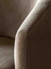 Gallery Home Natural Thracian Alaska Khaki Armchair - Image 5 of 6