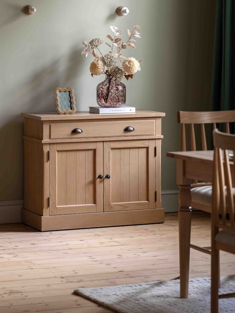 Gallery Home Natural Eisel 2 Door Sideboard - Image 1 of 6 Gallery Home Natural Eisel 2 Door Sideboard - Image 1 of 6