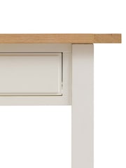 Gallery Home White Eisel 2 Drawer Console - Image 4 of 6