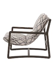 Gallery Home Natural Balthazar Obi Diamond Lounge Chair - Image 6 of 7