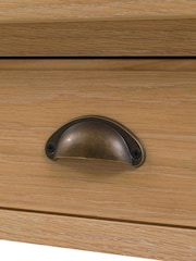 Gallery Home Natural Eisel 2 Drawer Console Table - Image 3 of 6
