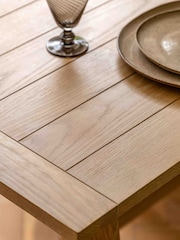 Gallery Home Natural Eisel Ext Trestle Dining Table - Image 3 of 6