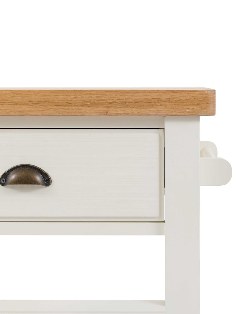 Gallery Home White Eisel Butchers Block - Image 2 of 4 Gallery Home White Eisel Butchers Block - Image 2 of 4