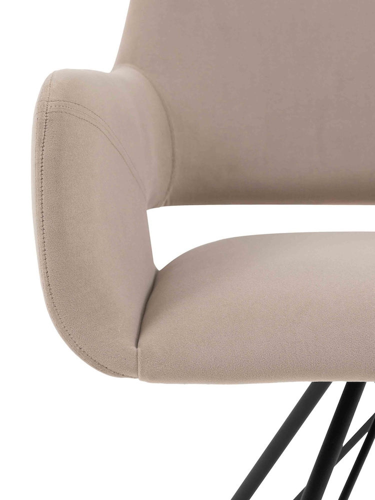 Gallery Home Sand Yellow Lucien Dining Chair - Image 6 of 6 Gallery Home Sand Yellow Lucien Dining Chair - Image 6 of 6