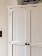Gallery Home White Eisel Wardrobe - Image 4 of 7