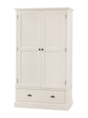Gallery Home White Eisel Wardrobe - Image 7 of 7