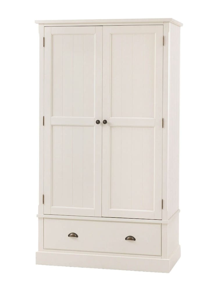 Gallery Home White Eisel Wardrobe - Image 7 of 7