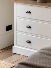Gallery Home White Eisel 3 Drawer Chest - Image 2 of 5