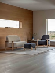 Gallery Home Natural Hesperus Willow Pacific Armchair - Image 4 of 6