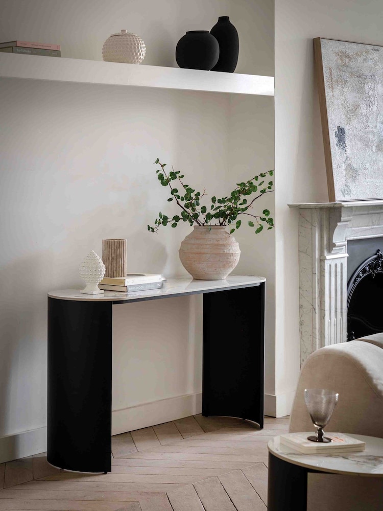 Gallery Home Black Morpheus Console Table - Image 1 of 5