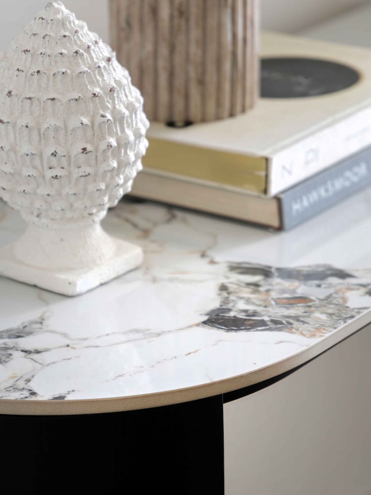 Gallery Home Black Morpheus Console Table - Image 2 of 5