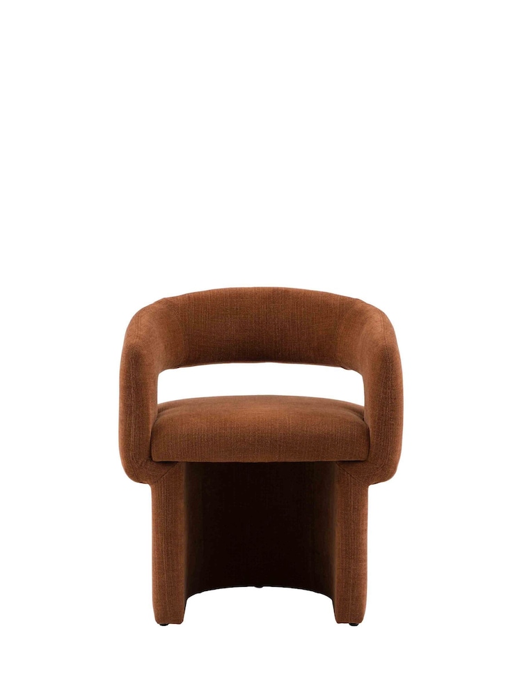 Gallery Home Rust Red Seraphina Dining Chair - Image 6 of 6